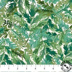 Northcott Luscious Ferns Cream Multi Northcott Luscious Ferns Cream Multi
