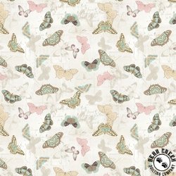 Clothworks Harmony Butterflies Multi Clothworks Harmony Butterflies Multi