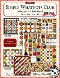 Simple Whatnots Club Collection #15 Pattern and Fabric Kit