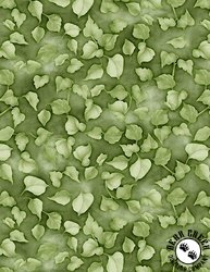 Wilmington Prints Sunspell Leaves Toss Green