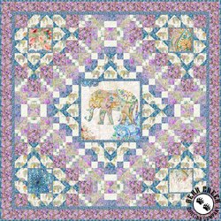 Bohemian Dreams (Purple) Free Quilt Pattern