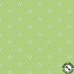 Andover Fabrics Plain and Simple Flower Box Key Lime