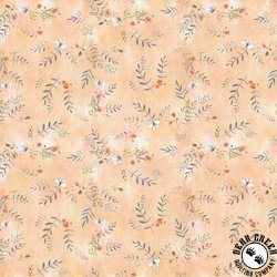 Clothworks Serenity Fronds Orange Clothworks Serenity Fronds Orange