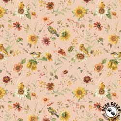 Riley Blake Designs Sunflower Whispers Prairie Blush Riley Blake Designs Sunflower Whispers Prairie Blush