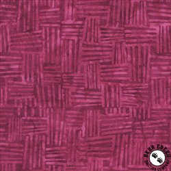 Anthology Fabrics Quilt Essentials 7 Splendor Batiks Weave Raspberry