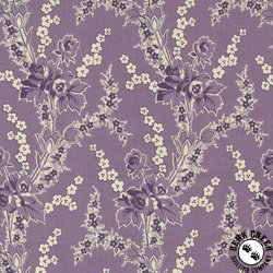 Moda Goodnight Irene Garden Floral Vines Grape Moda Goodnight Irene Garden Floral Vines Grape