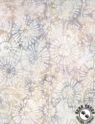 Wilmington Prints Cinnamon Twist Batiks Flower Burst Cream