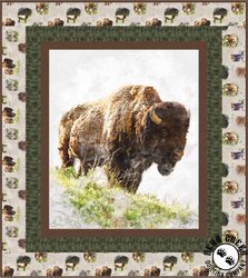 Nature's Window Bison Free Quilt Pattern Nature's Window Bison Free Quilt Pattern