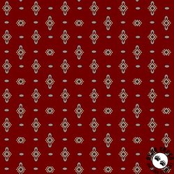 Henry Glass Scrap Basket Favorites Dotted Shirting Cranberry Henry Glass Scrap Basket Favorites Dotted Shirting Cranberry
