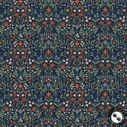 Riley Blake Designs Before the Bloom Iris Indigo