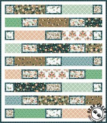 Flourish - Box Trot Free Quilt Pattern by Camelot Fabrics