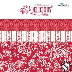 Red Delicious Fat Quarter Bundle by Riley Blake Designs
