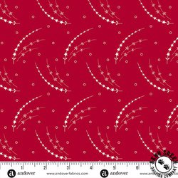 Andover Fabrics Tradition Shooting Star Red