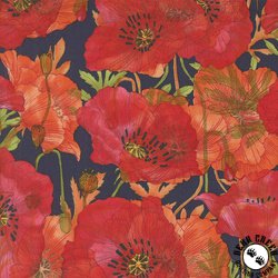 Moda Superbloom Poppy Indigo