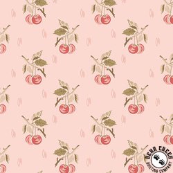 Andover Fabrics Lighthouse Cerise Cherry Ice Cream