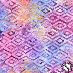 Timeless Treasures Tonga Batik Mayfair 108 Inch Wide Backing Fabric Royal Diamonds Mayfair