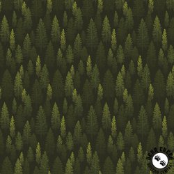 Riley Blake Designs Pine Grove Trees Green Riley Blake Designs Pine Grove Trees Green