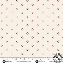 Andover Fabrics Tradition Star Clusters White