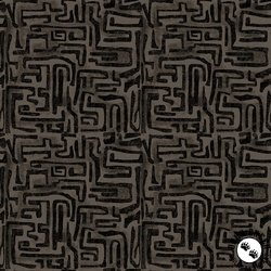 Windham Fabrics Shadows Maze Obsidian
