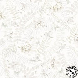 P&B Textiles Indigo Song Tonal Floral White P&B Textiles Indigo Song Tonal Floral White