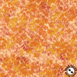 P&B Textiles Fall Friends Tonal Leaf Blender Orange P&B Textiles Fall Friends Tonal Leaf Blender Orange