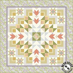 Fleur Nouveau Star Flower Free Quilt Pattern