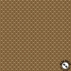 Andover Fabrics Bridgeport Square Stripes Brown