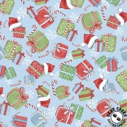 P&B Textiles Frost and Fable Gift Toss Light Blue P&B Textiles Frost and Fable Gift Toss Light Blue