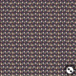 Benartex Into the Wild Triangles Plum Benartex Into the Wild Triangles Plum