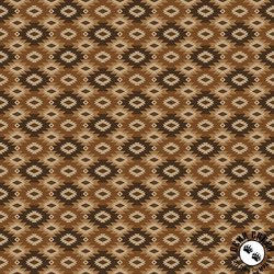 Riley Blake Designs Pine Grove Geometric Brown