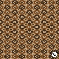Riley Blake Designs Pine Grove Geometric Brown Riley Blake Designs Pine Grove Geometric Brown