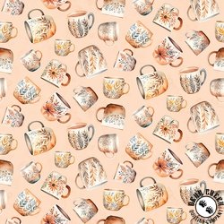 Riley Blake Designs Coffee Time Coffee Mugs Shell Riley Blake Designs Coffee Time Coffee Mugs Shell