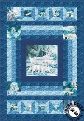 Winter's Majesty Winter Wonderland Free Quilt Pattern by Robert Kaufman Fabrics