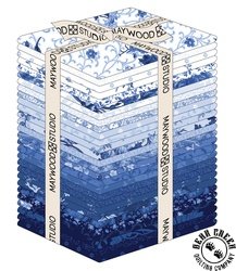 Blue Belle Fat Quarter Bundle by Maywood Studio Blue Belle Fat Quarter Bundle by Maywood Studio