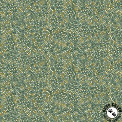 Andover Fabrics Hello Autumn Mini Blooms Teal
