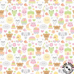 Riley Blake Designs Bundle of Joy Main White