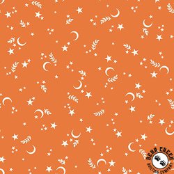 Maywood Studio Goth Gardens Star and Moons Orange