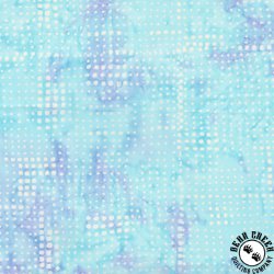 Anthology Fabrics Breeze Batik Squared Baby Blue