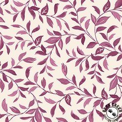 QT Fabrics Dahlia Dreams Vine Cream/Rose QT Fabrics Dahlia Dreams Vine Cream/Rose