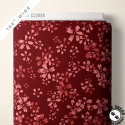 Cloud9 Fabrics Eventide 108 Inch Wide Backing Fabric Wildflower Burgundy Cloud9 Fabrics Eventide 108 Inch Wide Backing Fabric Wildflower Burgundy