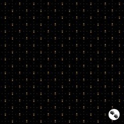 Andover Fabrics Espresso Circle and Dots Black Andover Fabrics Espresso Circle and Dots Black