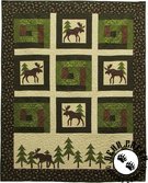 Moose on the Loose - Moose in the Cabin Free Pattern by Benartex