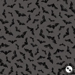 Maywood Studio Goth Gardens Flying Bats Grey