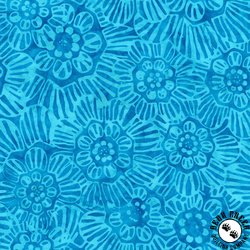 Anthology Fabrics Etch Batik Atlantis