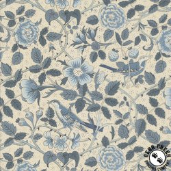 Moda Sacre Bleu Oiseaux Pearl/French Blue Moda Sacre Bleu Oiseaux Pearl/French Blue