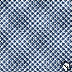 Windham Fabrics Front Porch Picnic Gingham Sky Windham Fabrics Front Porch Picnic Gingham Sky
