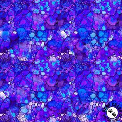 QT Fabrics Night Flight Mosaic Violet