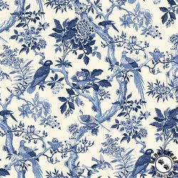 Windham Fabrics Blue Byrd 108 Inch Wide Backing Fabric Porcelain