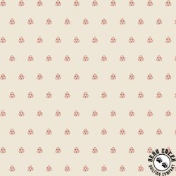 Marcus Fabrics Pint Sized Neutrals Paisley Circle Pink Marcus Fabrics Pint Sized Neutrals Paisley Circle Pink
