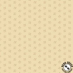 Andover Fabrics Always and Forever Leaflet Ivory